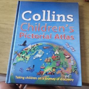 Children's Pictorial Atlas - Blue